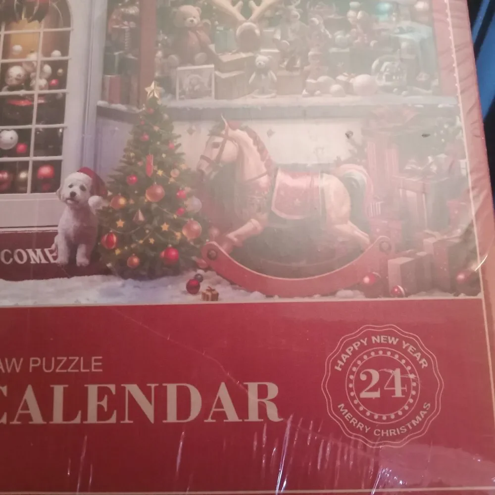 LINAYE Jigsaw Puzzles Advent Calendar 2024 for Adults, Christmas Puzzles 1000...